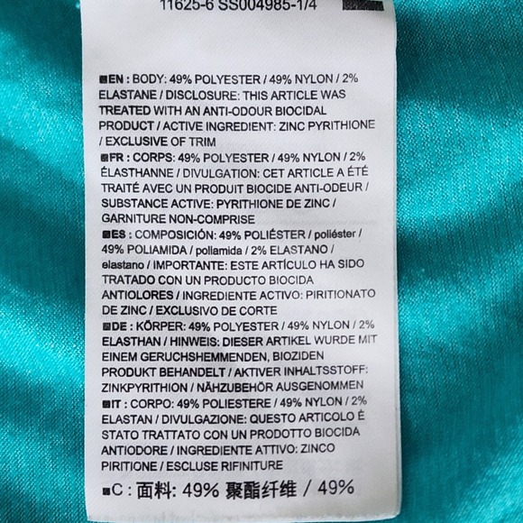 Arc'Teryx Tolu Tank Top Womens Small Activewear Yoga Workout Running Turquoise - Picture 11 of 12